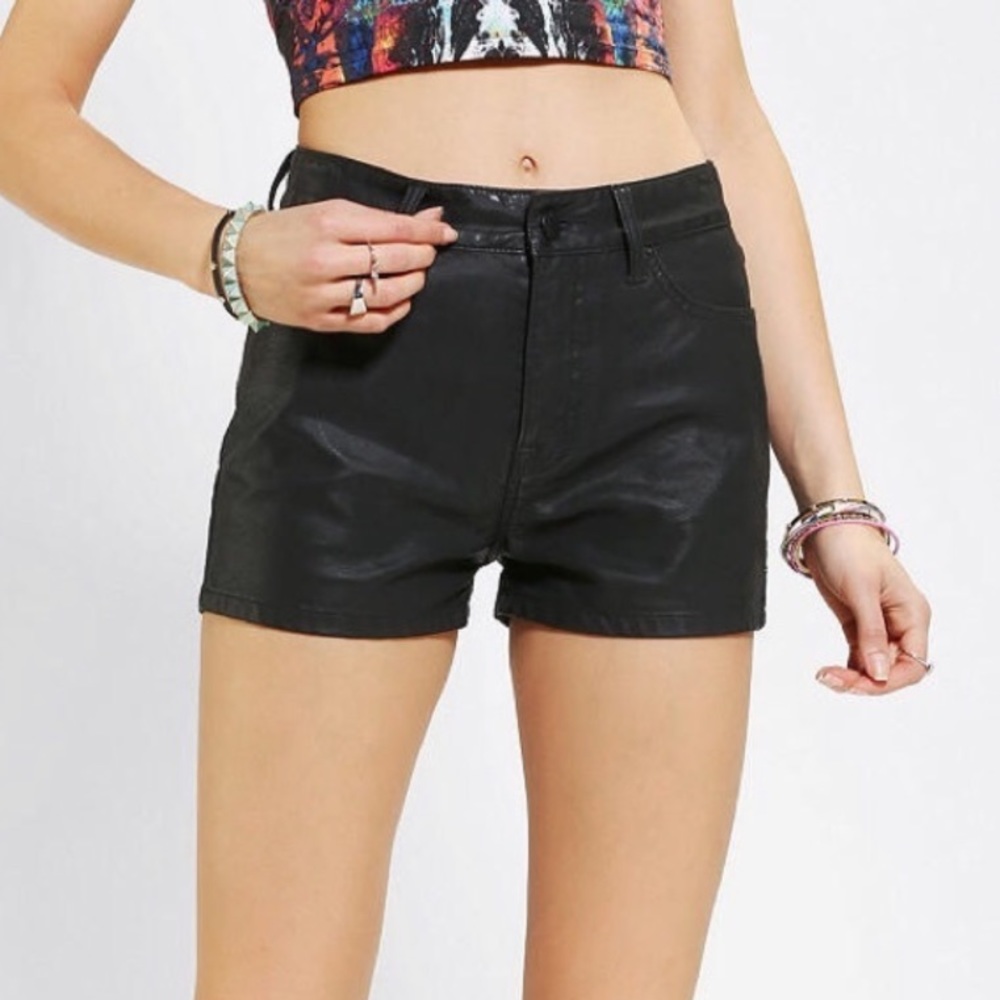 Urban Outfitters BDG Faux Leather Shorts